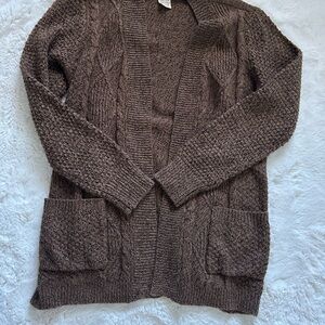 Faded Glory Chocolate Brown Women's Cardigan